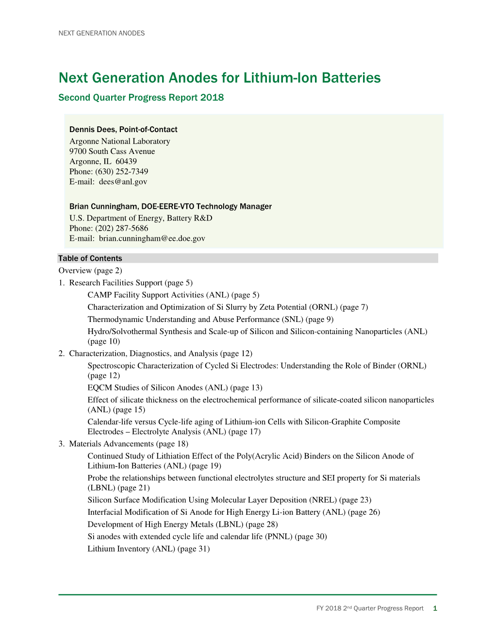 Next Generation Anodes for Lithium-Ion Batteries