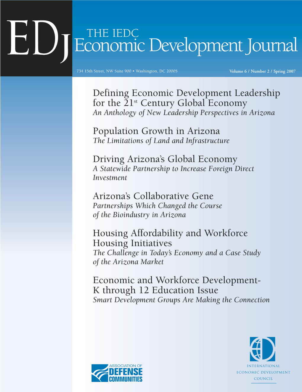 Edjeconomic Development Journal