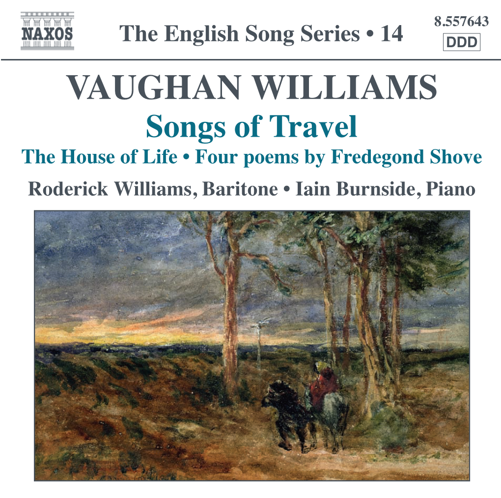 VAUGHAN WILLIAMS His Broadcasting Career Covers Both Radio and Television