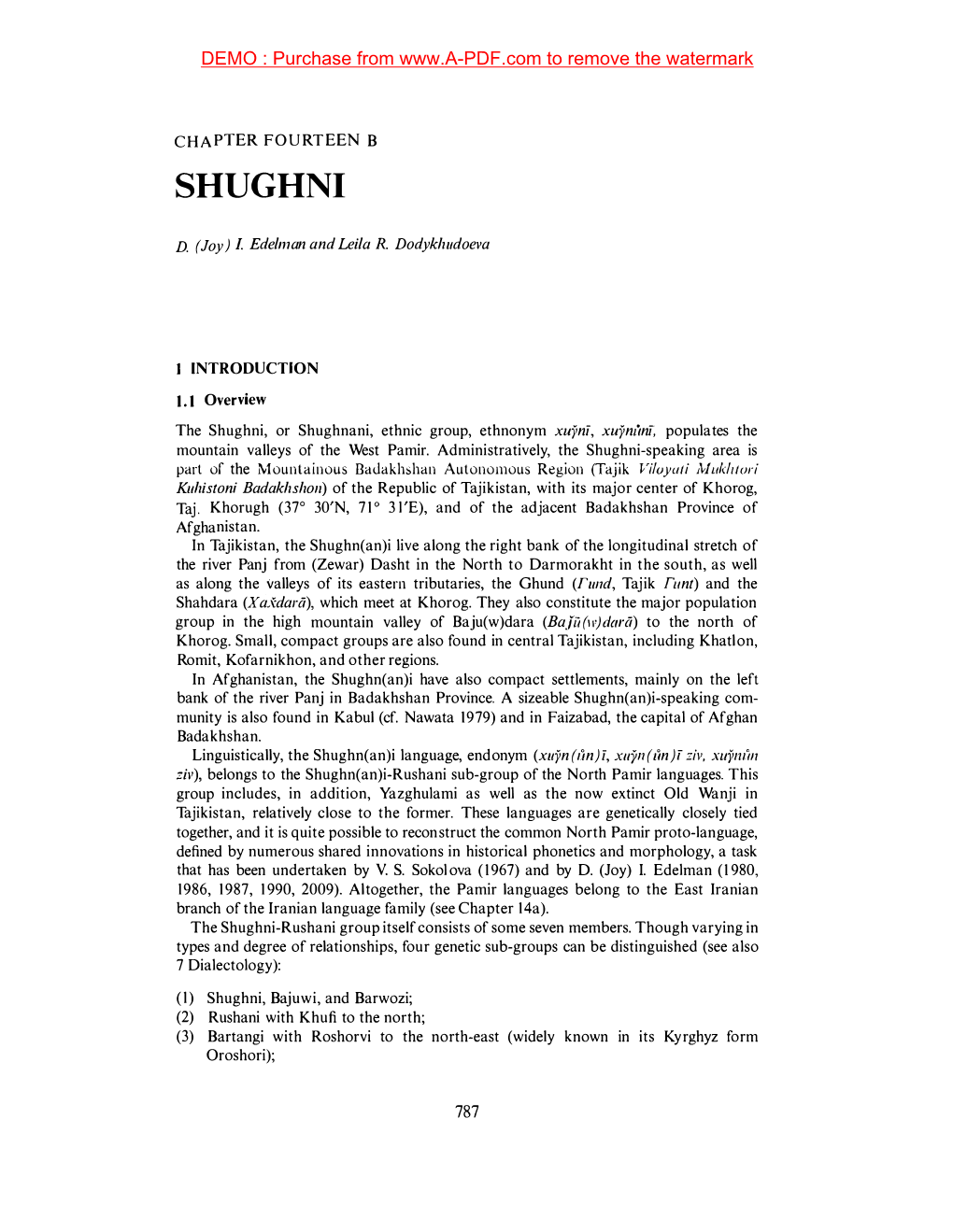 Shughni (Edelman & Dodykhudoeva).Pdf