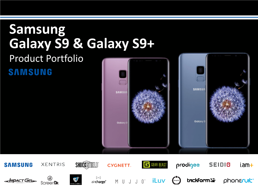 Samsung Galaxy S9 & Galaxy