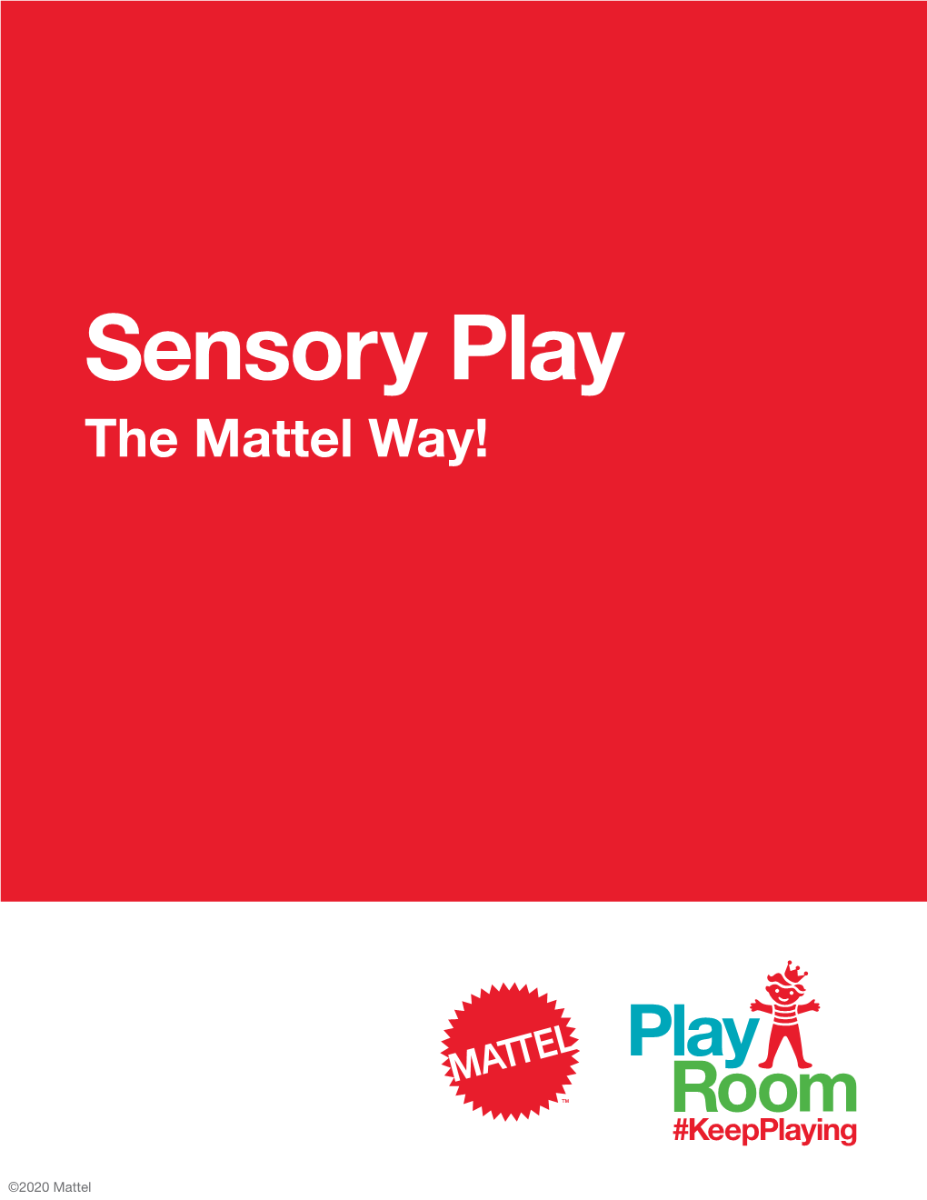 Sensory Play the Mattel Way!