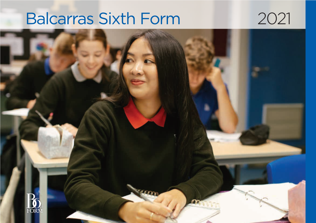 Balcarras Sixth Form 2021