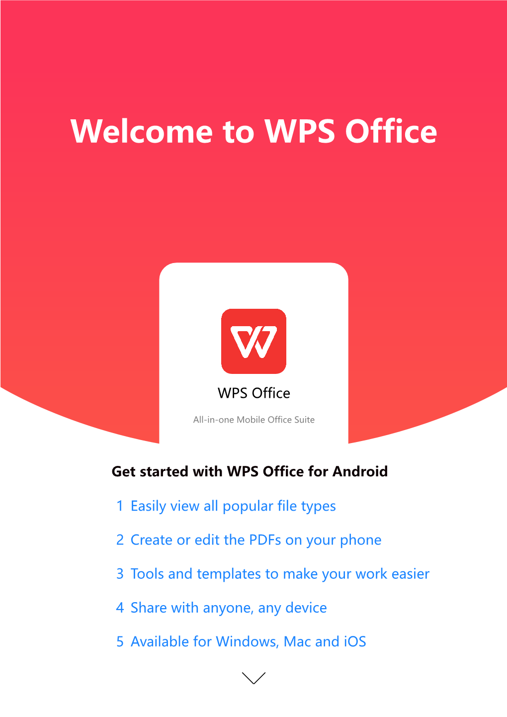 Welcome to WPS Office