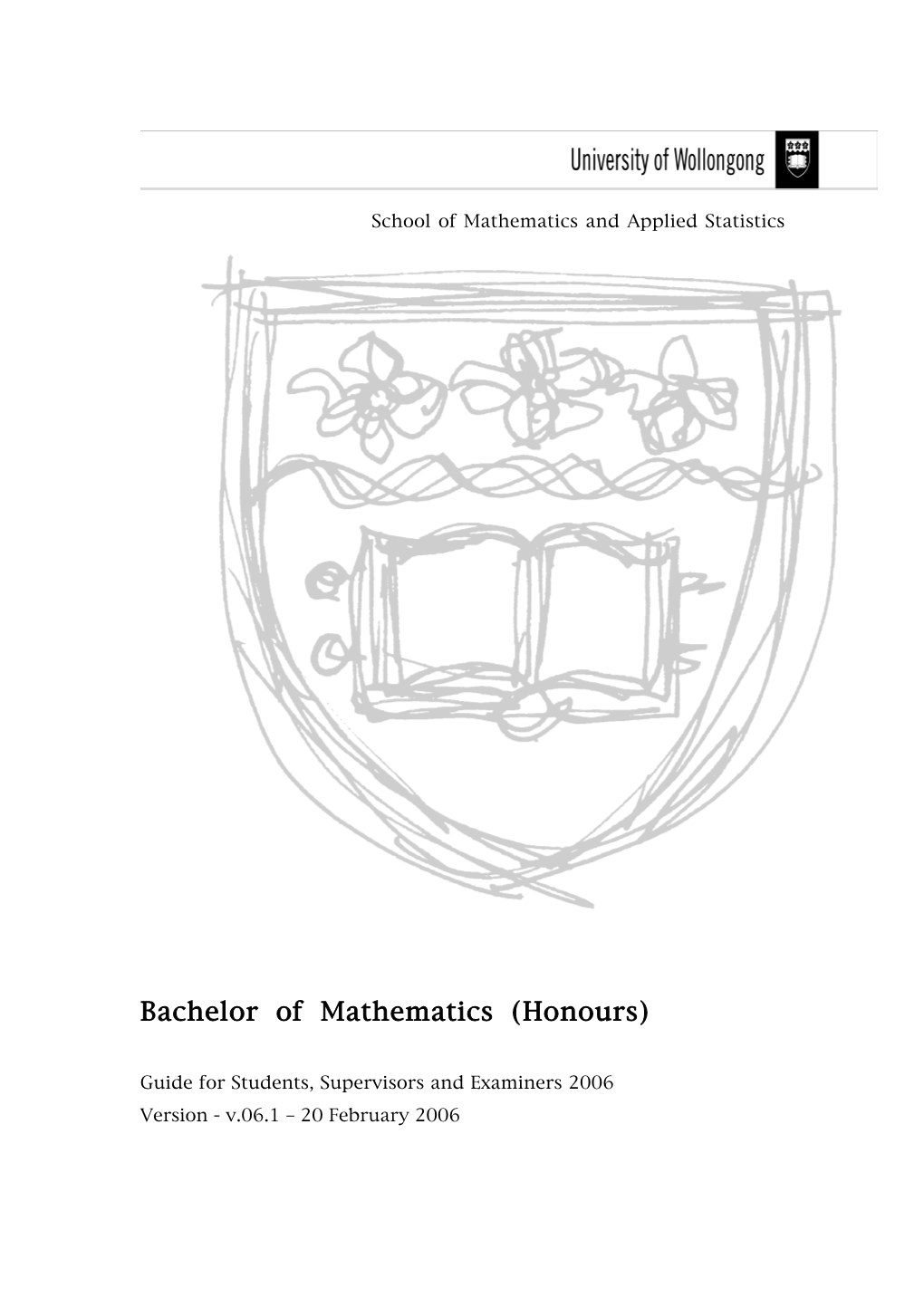 Bachelor of Mathematics (Honours)