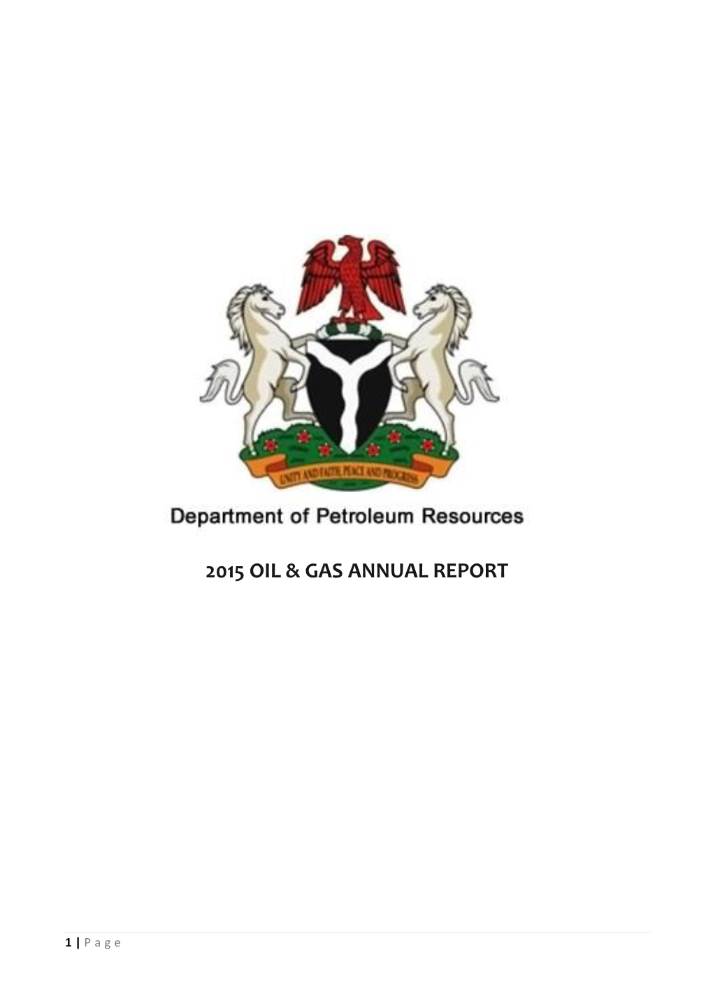 2015 Oil & Gas Annual Report