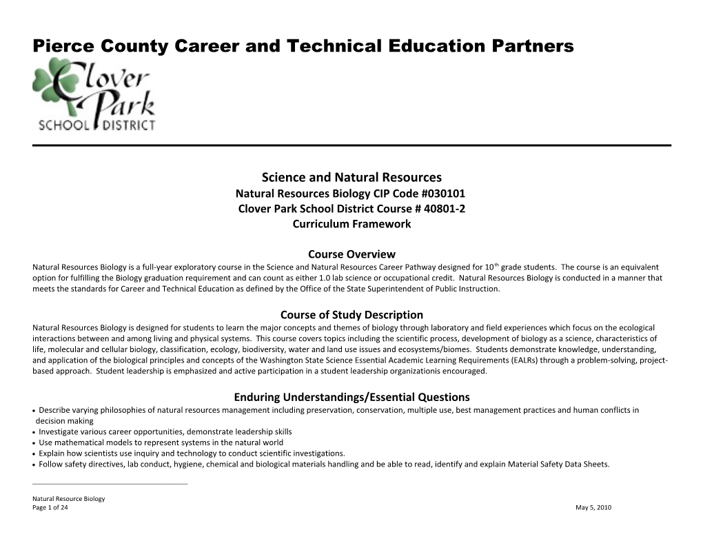 Pierce County Career and Technical Education Partners