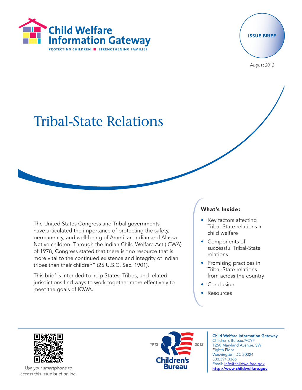 Tribal-State Relations