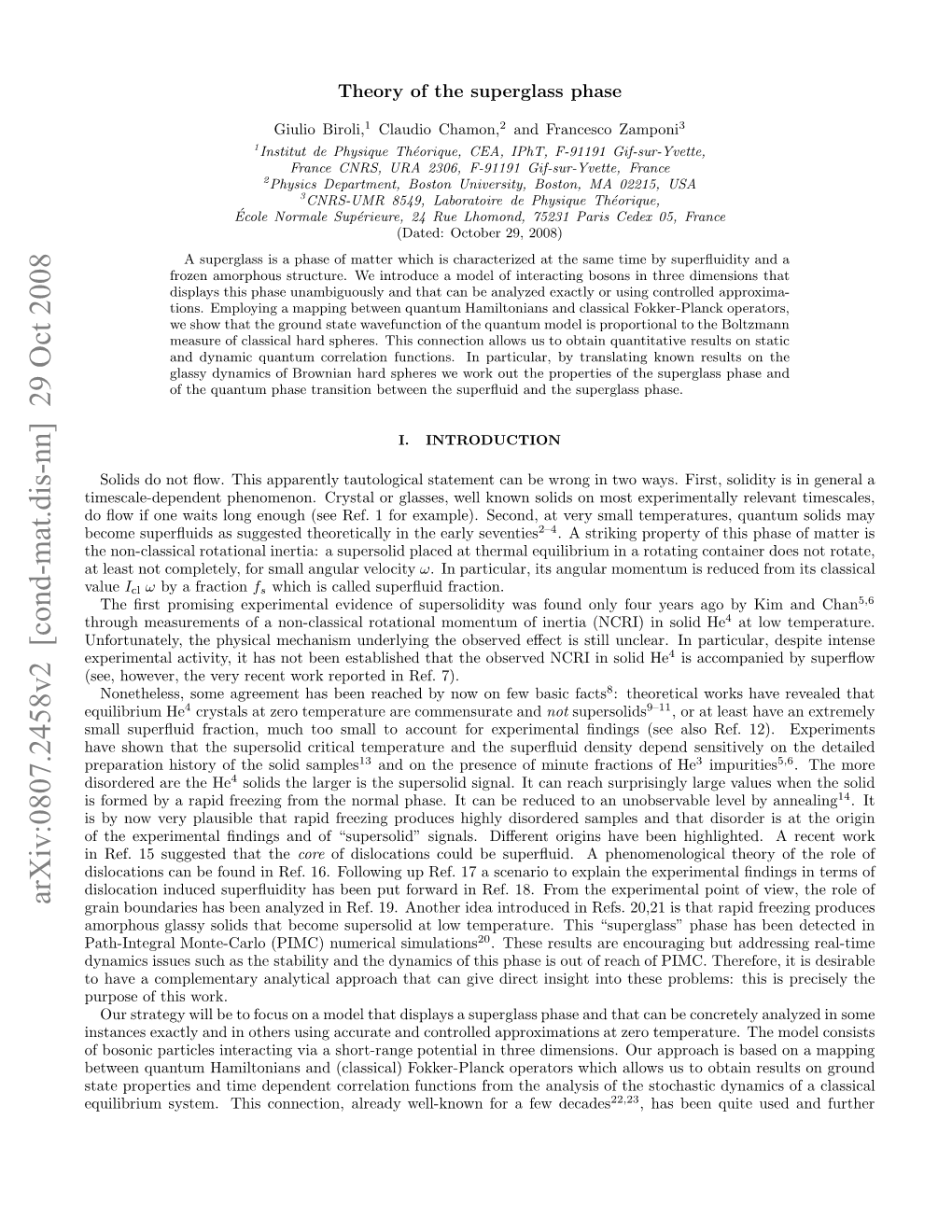 Arxiv:0807.2458V2 [Cond-Mat.Dis-Nn] 29 Oct 2008 Se Oee,Tevr Eetwr Eotdi E.7)