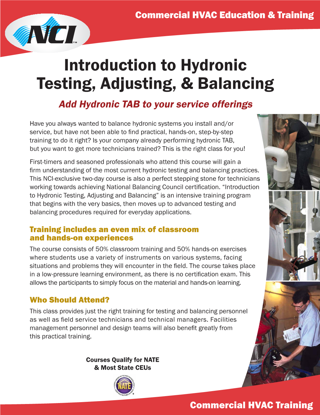 Introduction to Hydronic Testing, Adjusting, & Balancing