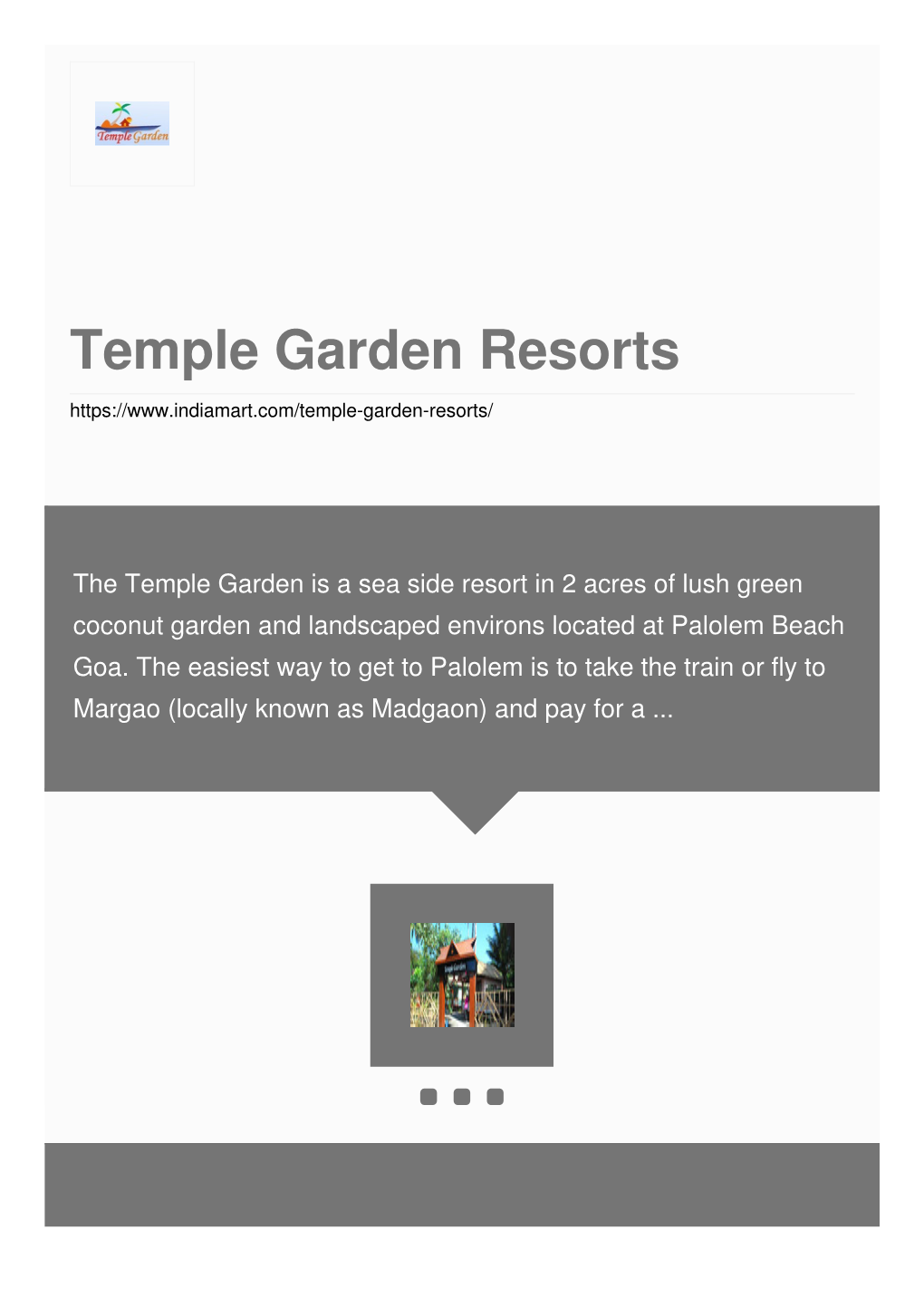 Temple Garden Resorts