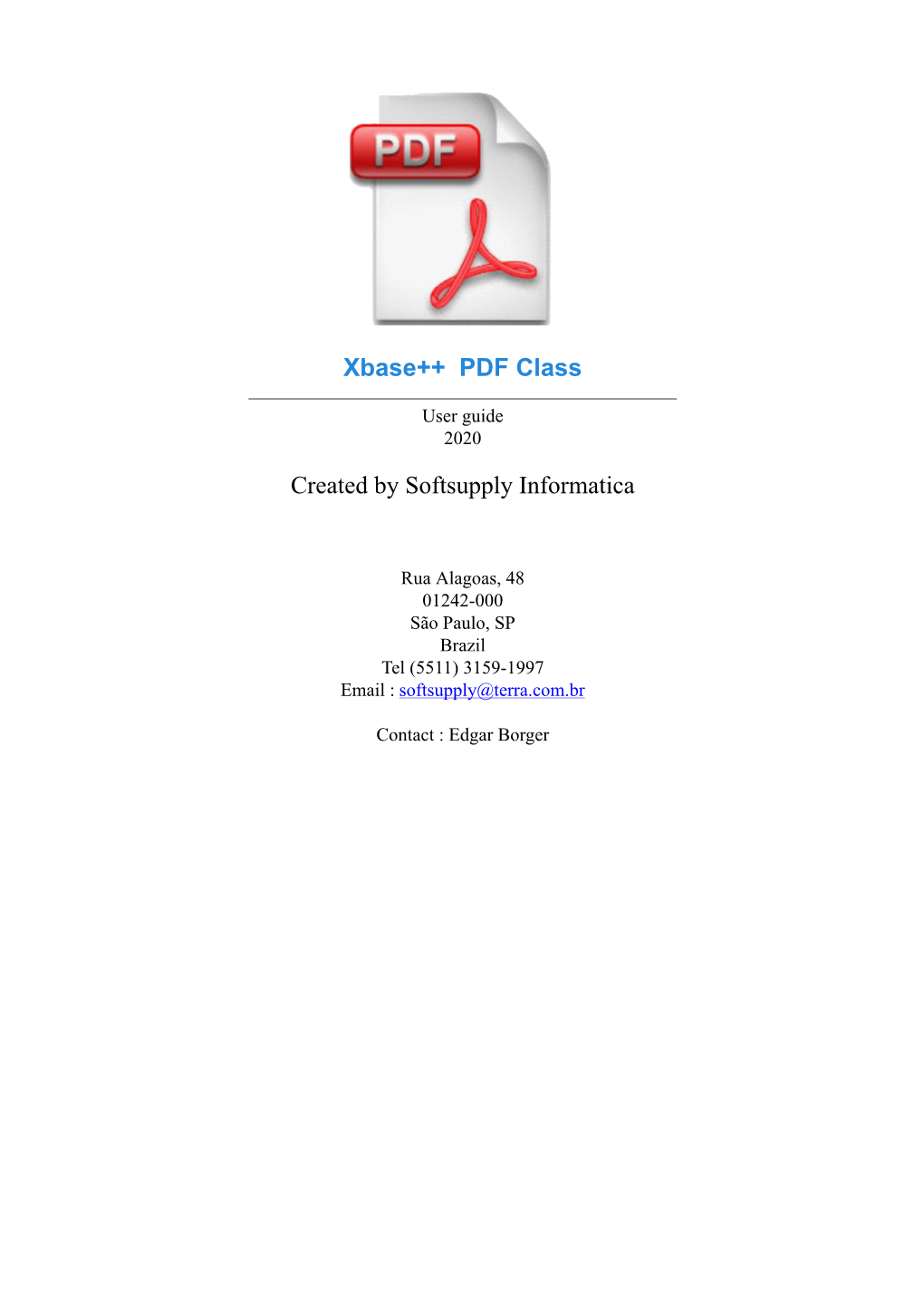 Xbase PDF Class