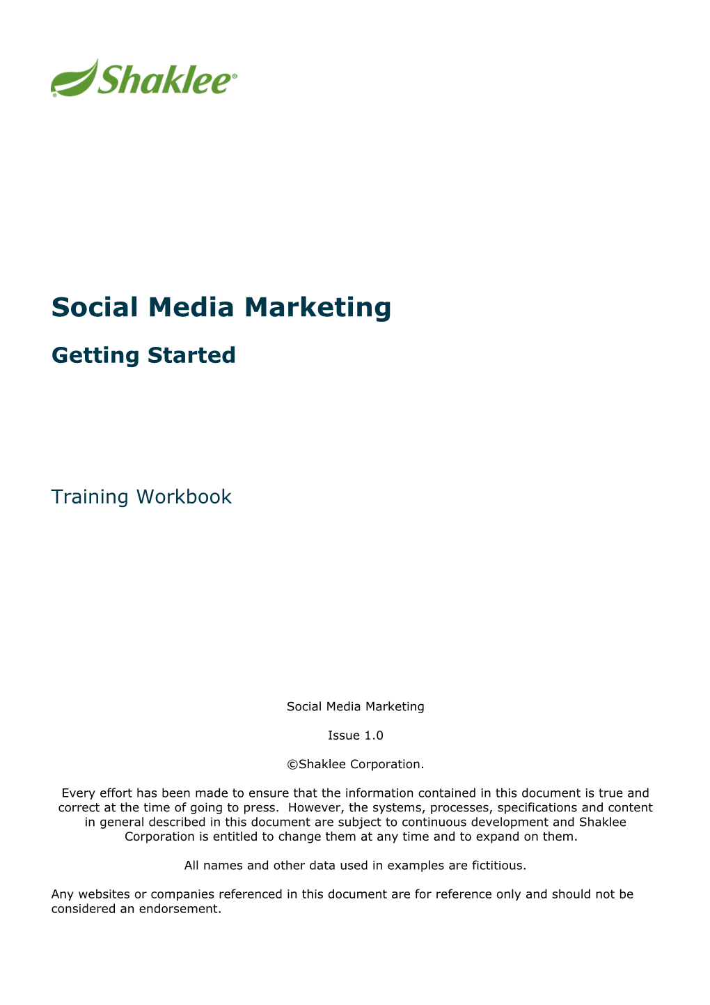 Training Workbook Template s1