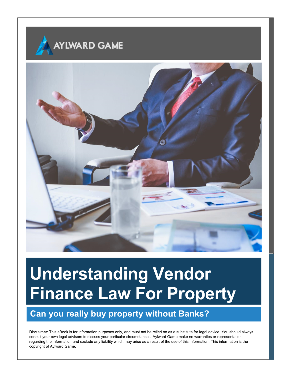 Understanding Vendor Finance Law for Property Can You Really Buy Property Without Banks?