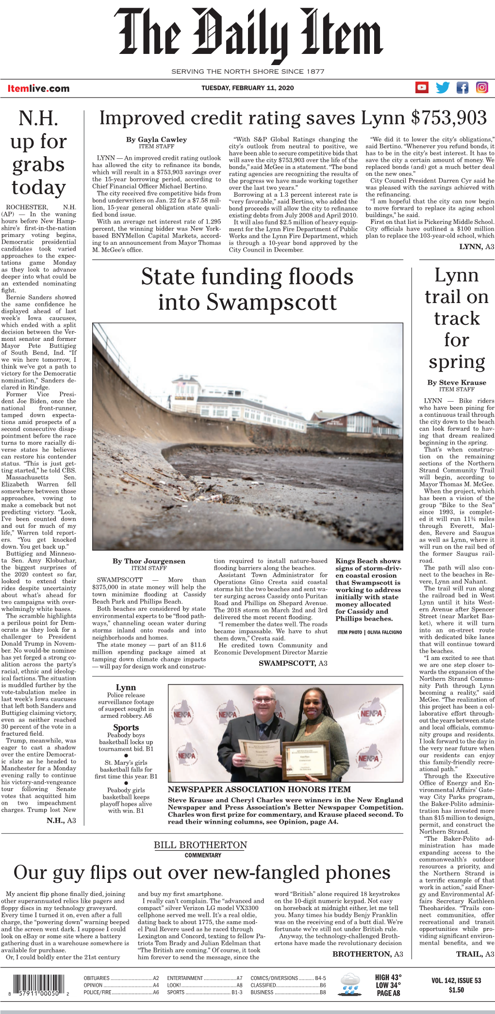 State Funding Oods Into Swampscott