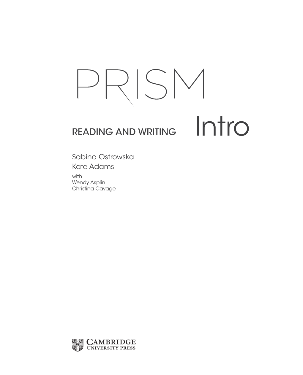 READING and WRITING Intro