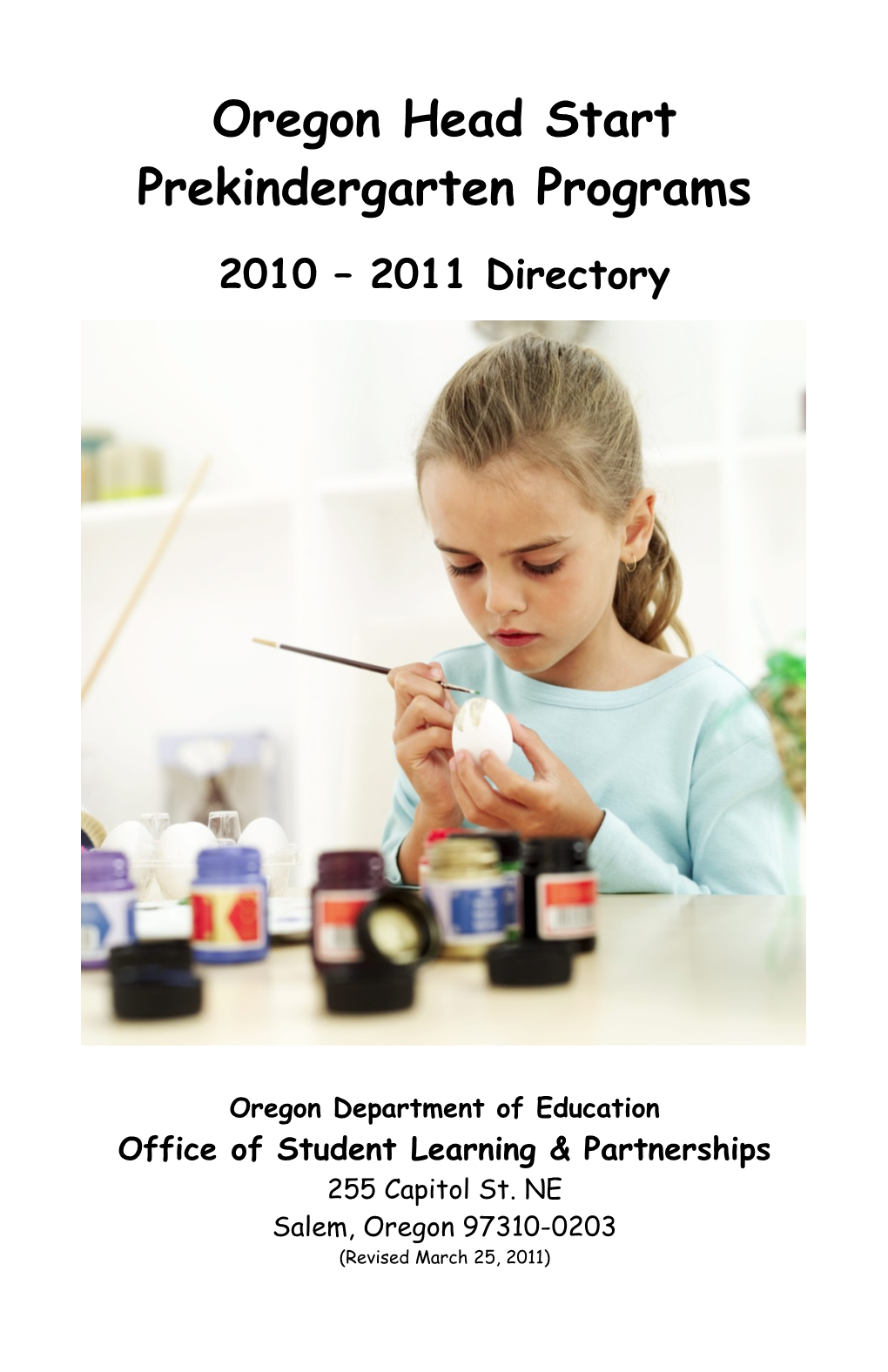 Oregon Department Of Education