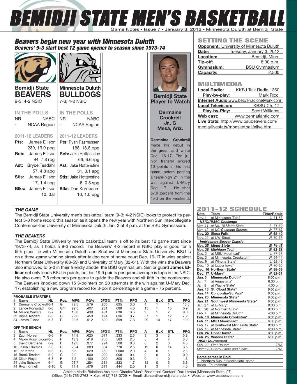 Bemidji State Men's Basketball