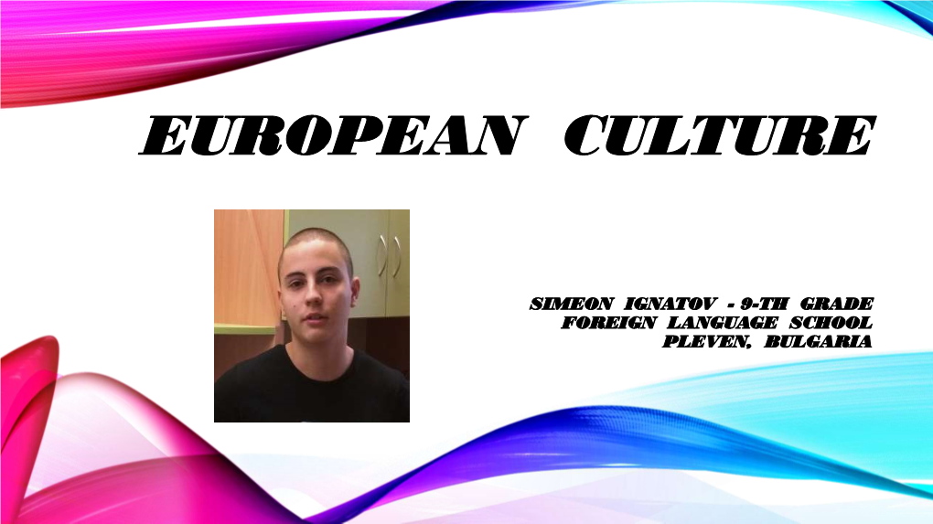 European Culture