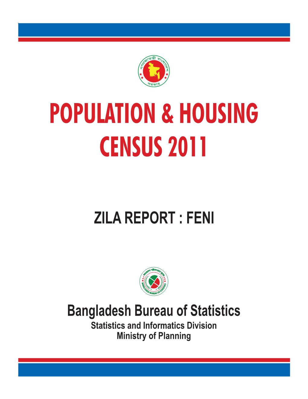 POPULATION & HOUSING CENSUS 2011 -..:: Bangladesh Bureau of Statistics