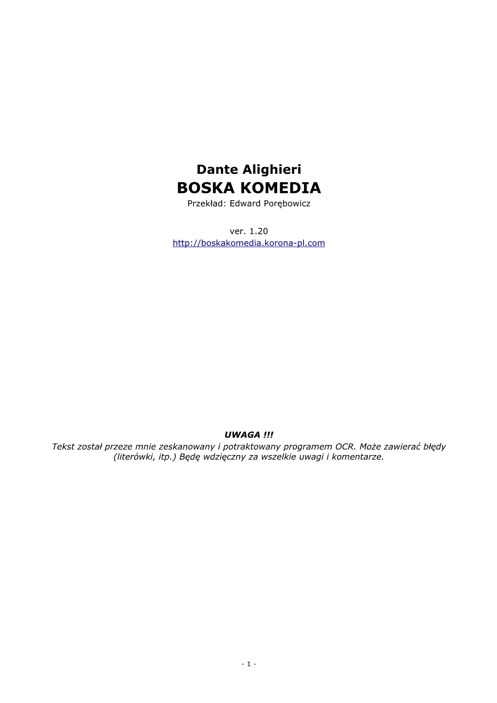 Boska Komedia.Pdf