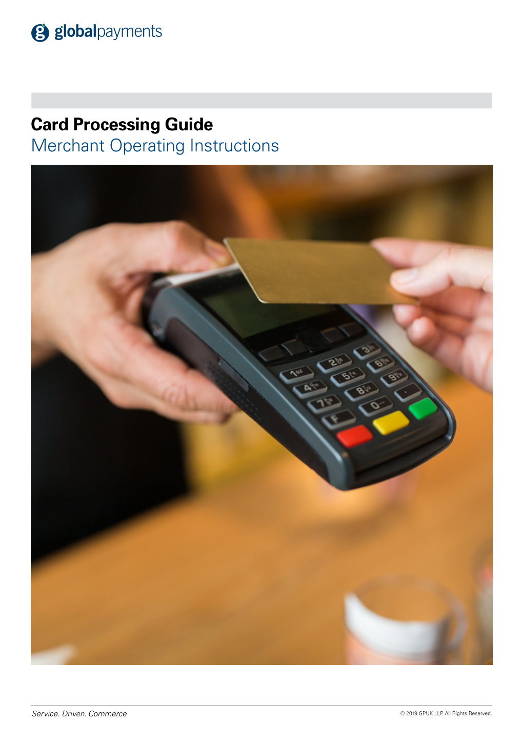 Card Processing Guide Merchant Operating Instructions