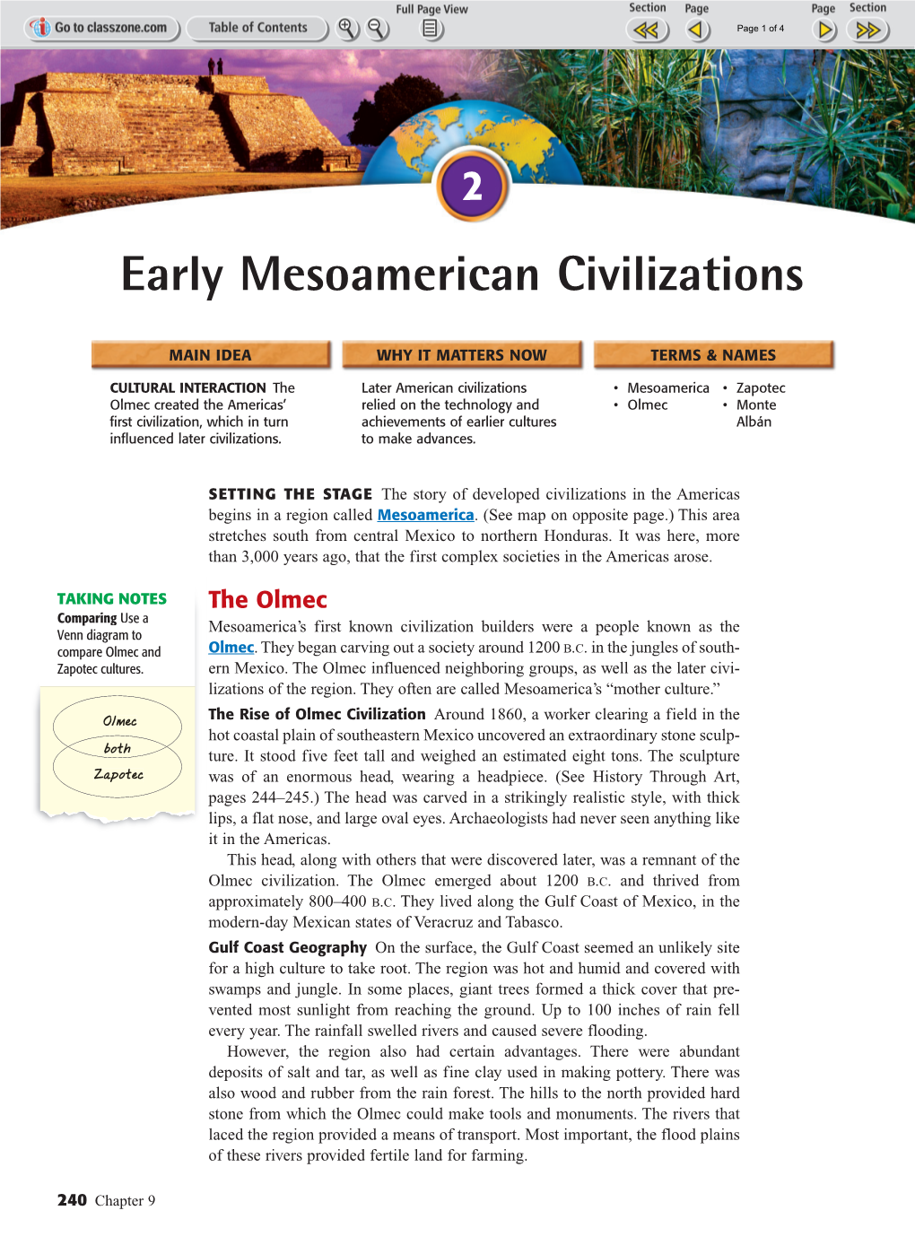 Early Mesoamerican Civilizations