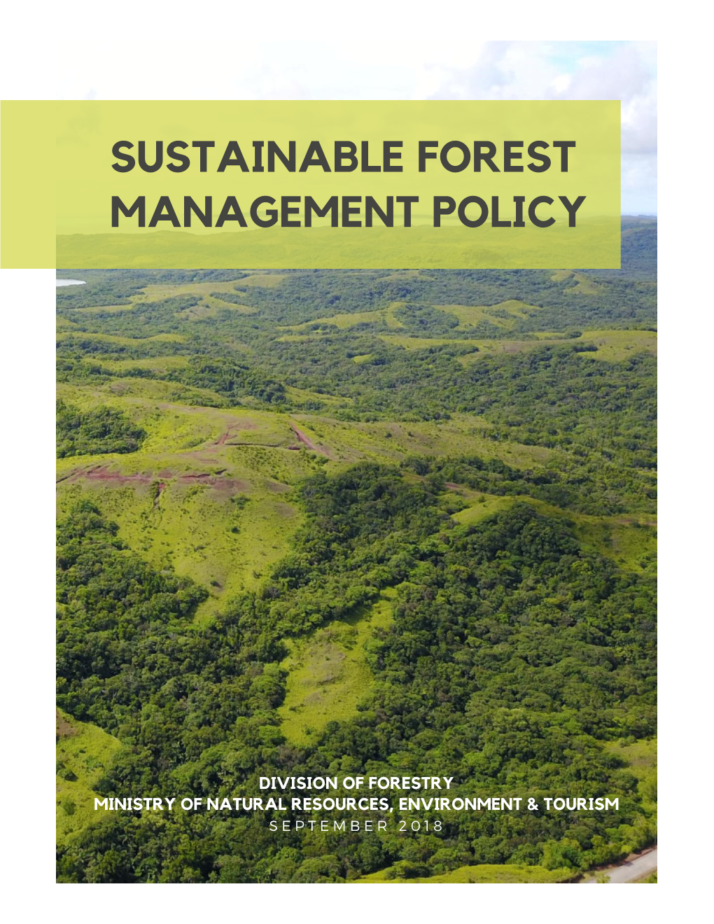 Sustainable Forest Management Policy