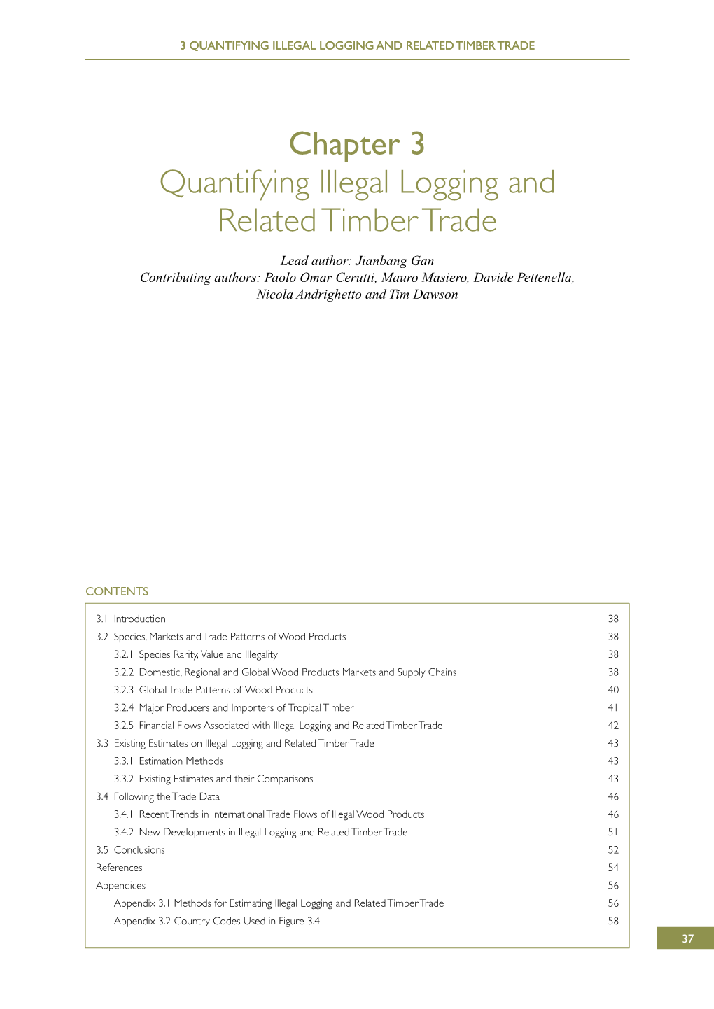 Chapter 3 Quantifying Illegal Logging and Related Timber Trade