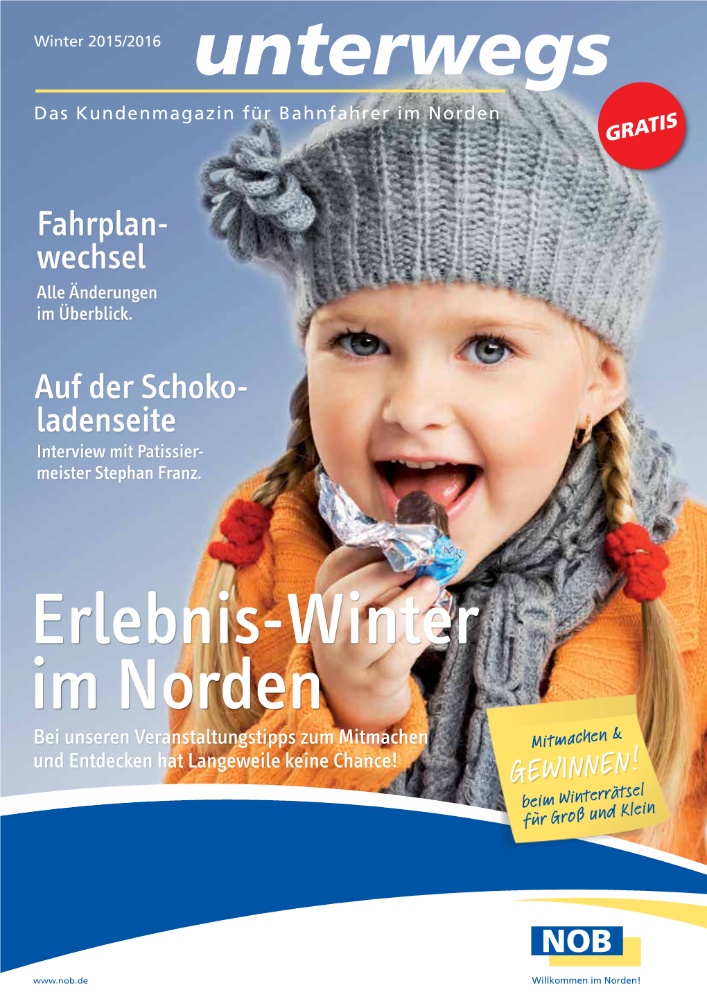 Unterwegs Das Kundenmagazin Für Bahnfahrer Im Norden Gratis