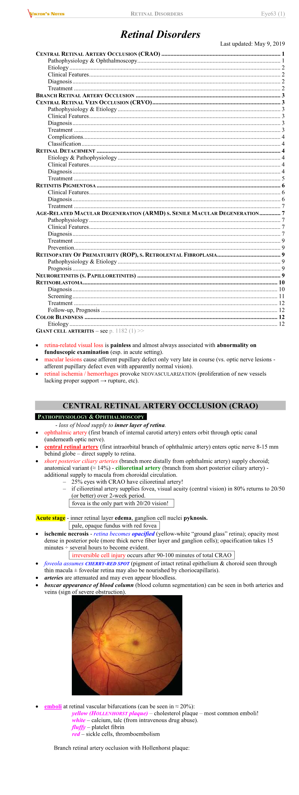 RETINAL DISORDERS Eye63 (1)