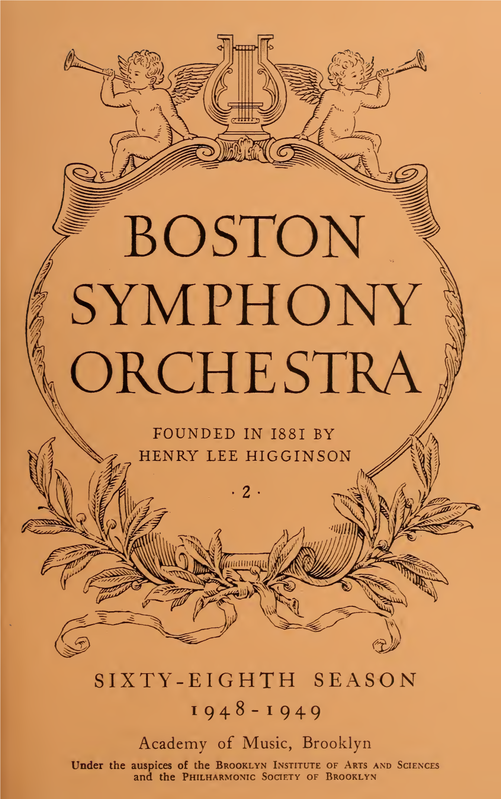 Boston Symphony Orchestra Concert Programs, Season 68, 1948