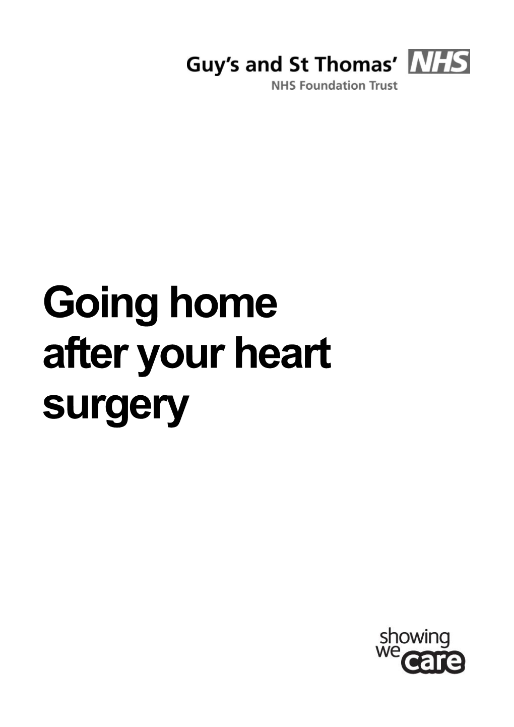 Going Home After Your Heart Surgery