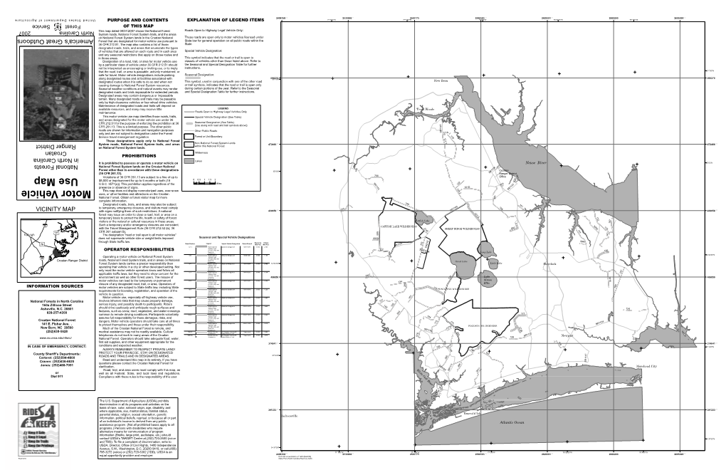 Croatan National Forest Seasonal Dangers