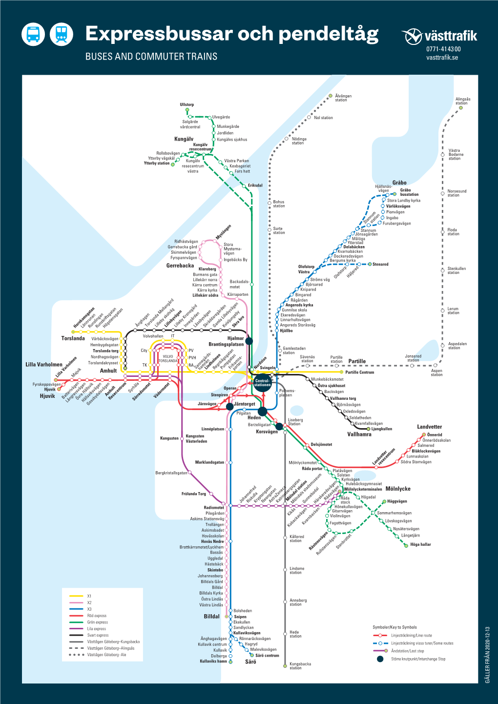 Expressbussar Och Pendeltåg