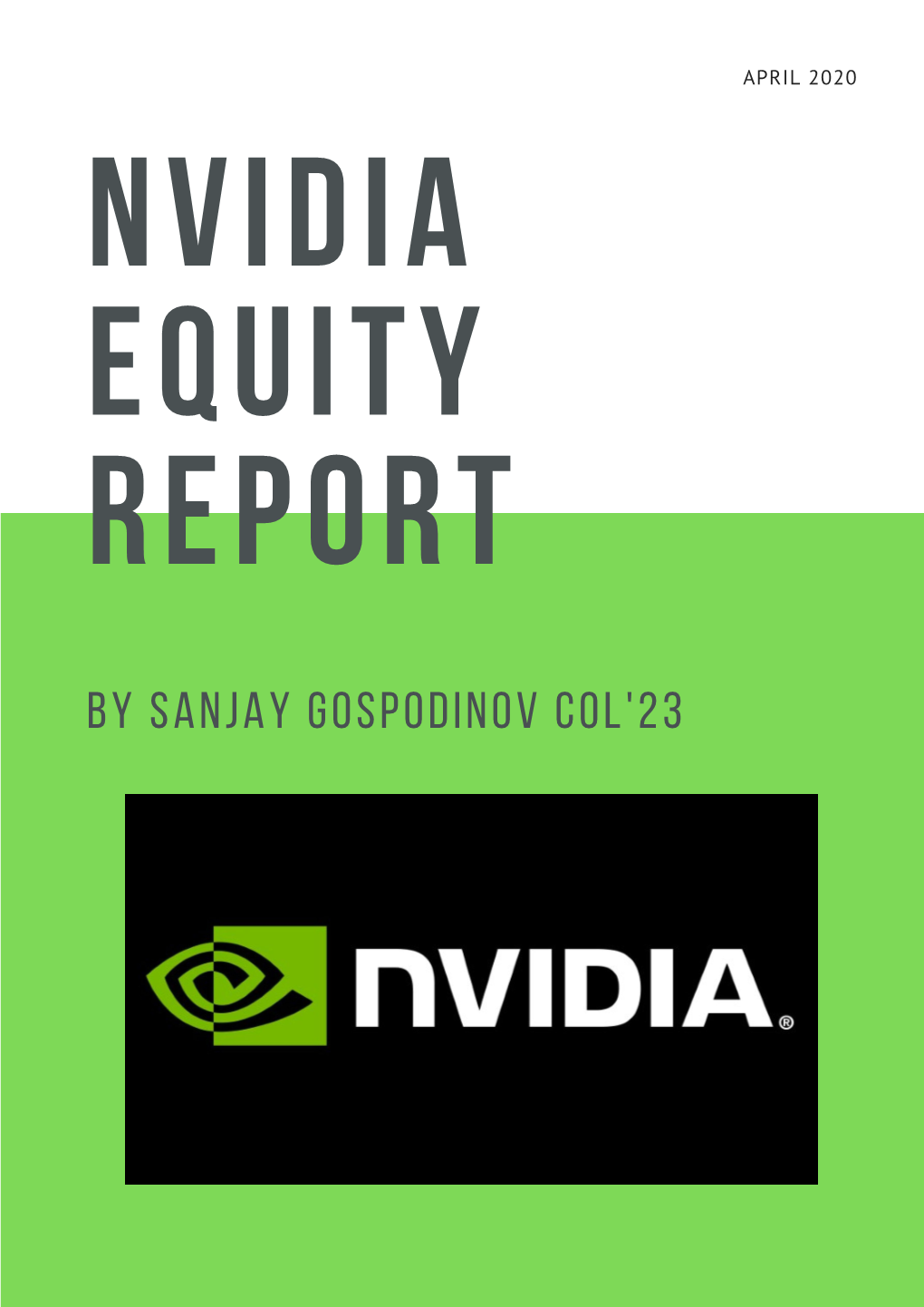 Nvidia Equity Report