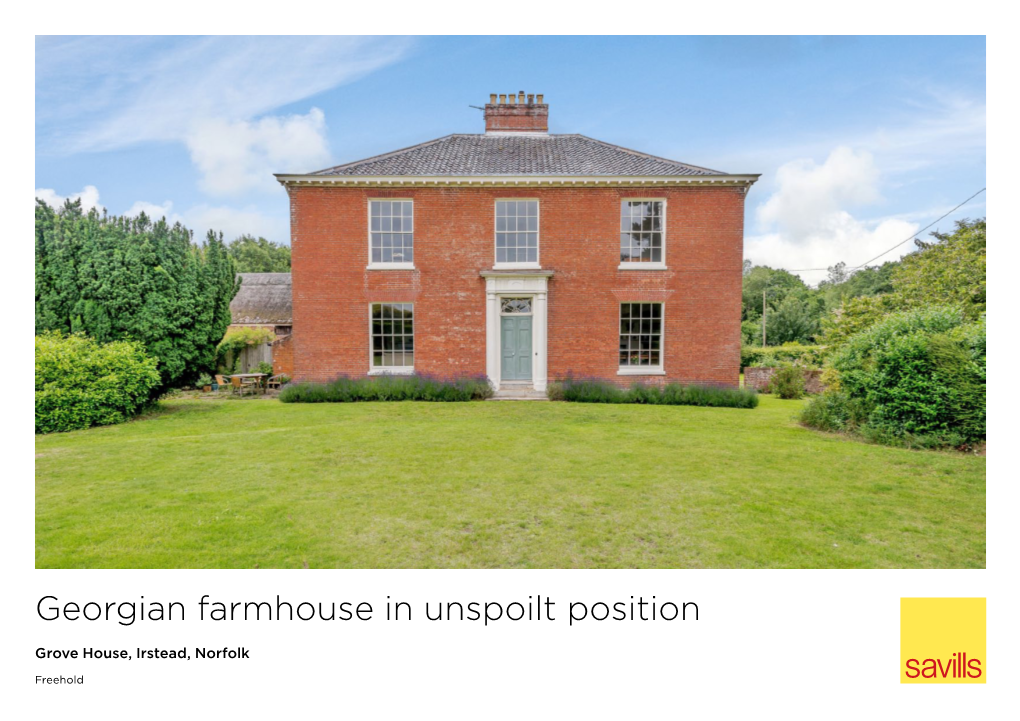 Georgian Farmhouse in Unspoilt Position