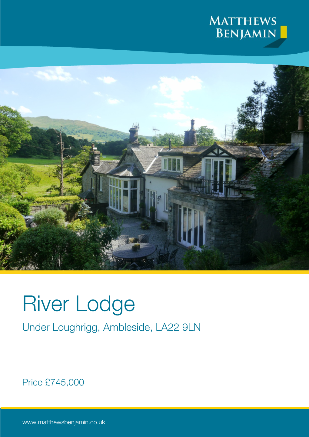 River Lodge Under Loughrigg, Ambleside, LA22 9LN