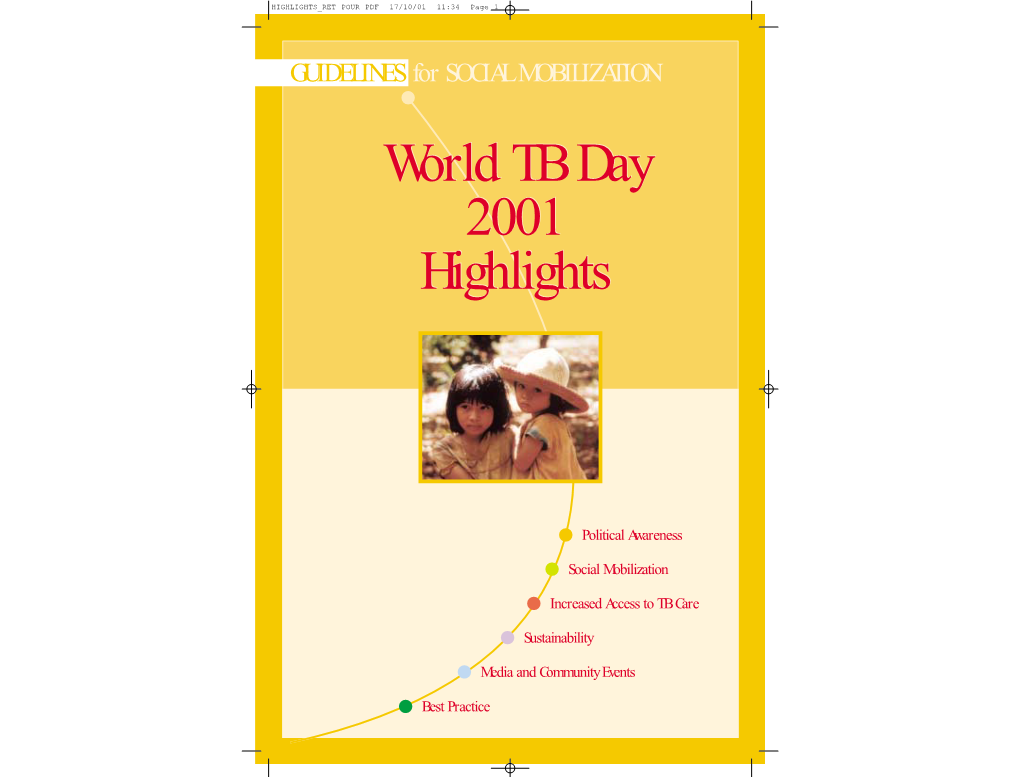 World TB Day 2001 Highlights [.Pdf]