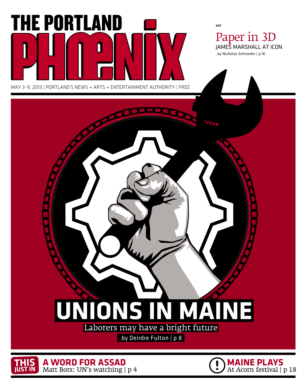 THE Portland Phoenix | MAY 3, 2013 3