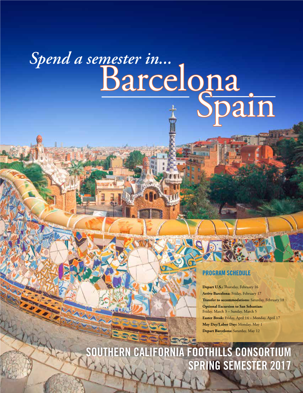 Spend a Semester In... Barcelona Spain