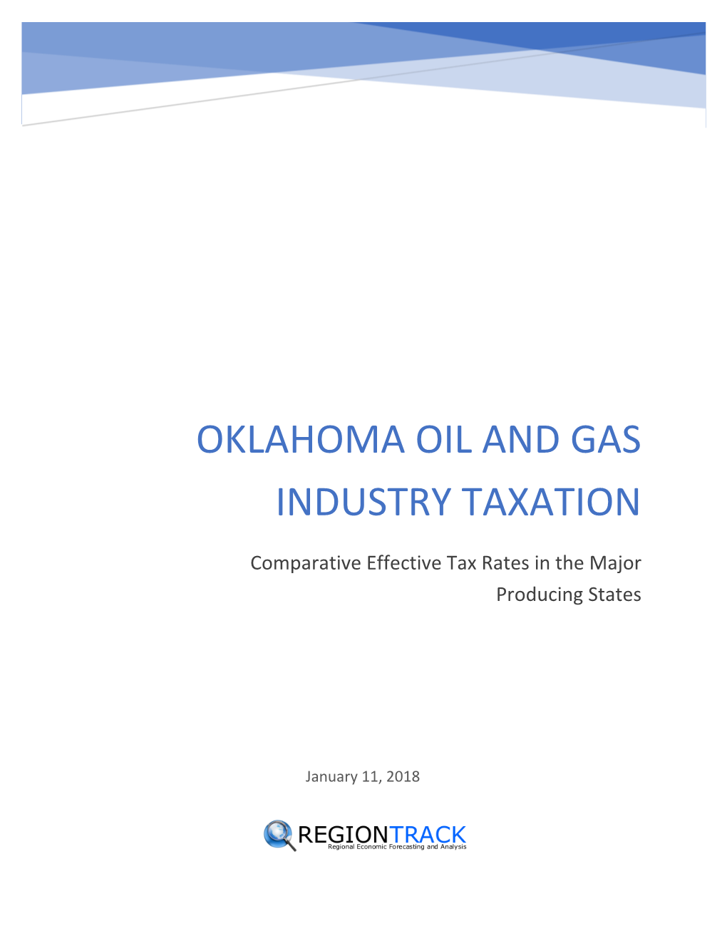 Oklahoma Oil and Gas Industry Taxation