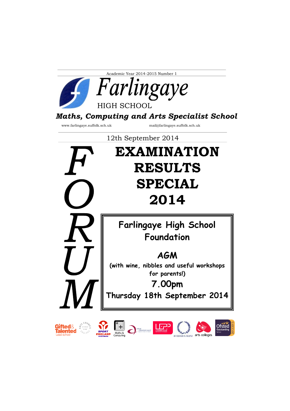 Examination Results Special 2014