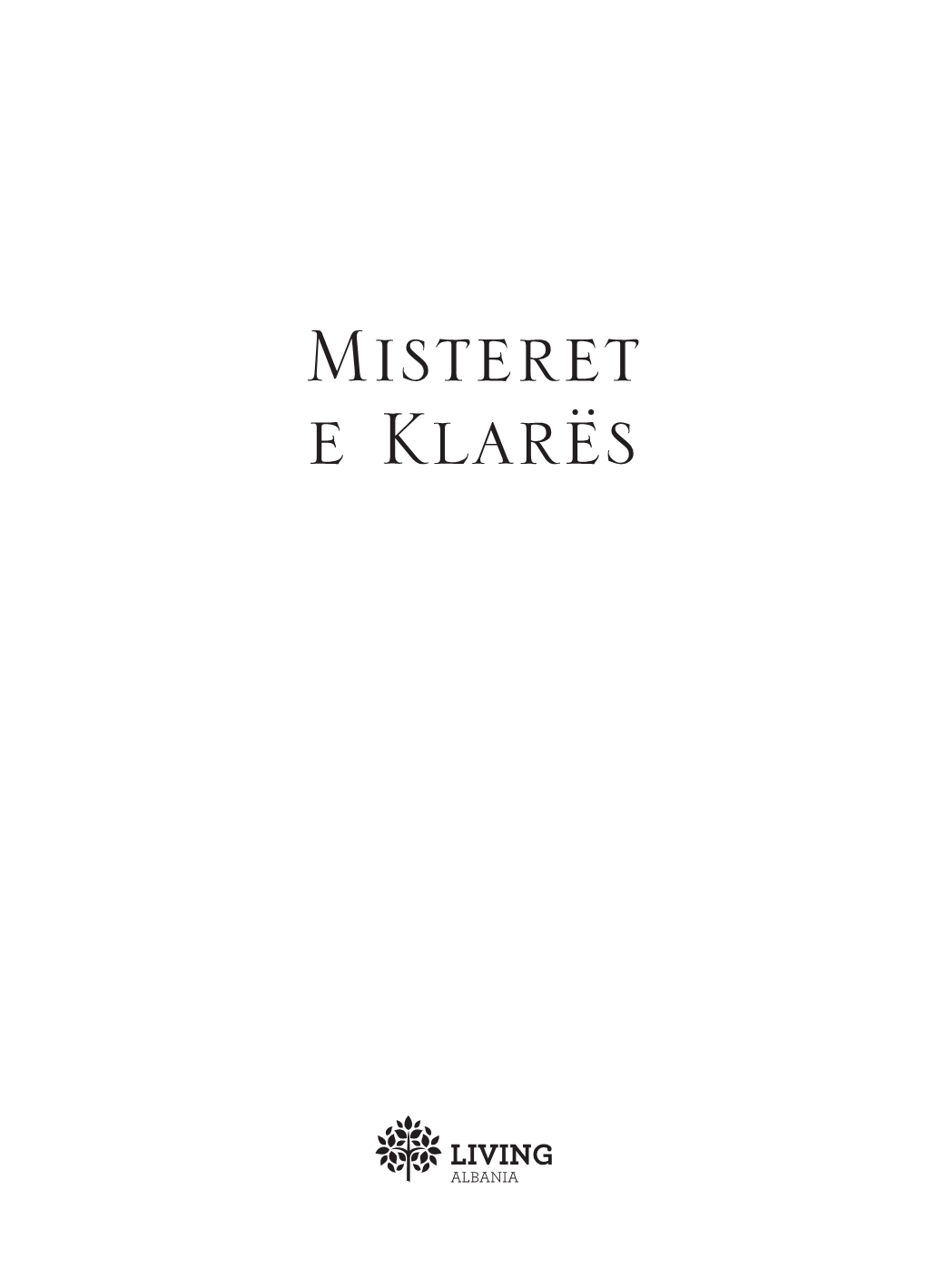 Misteret E Klarës Ellen Marie Wiseman