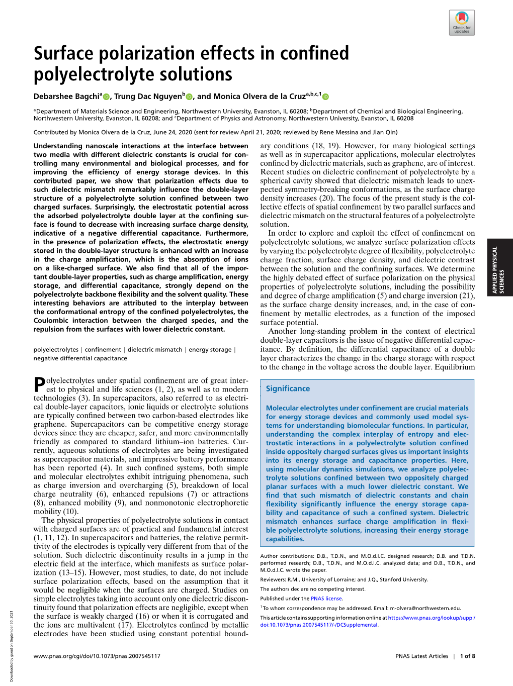 Surface Polarization Effects in Confined Polyelectrolyte Solutions