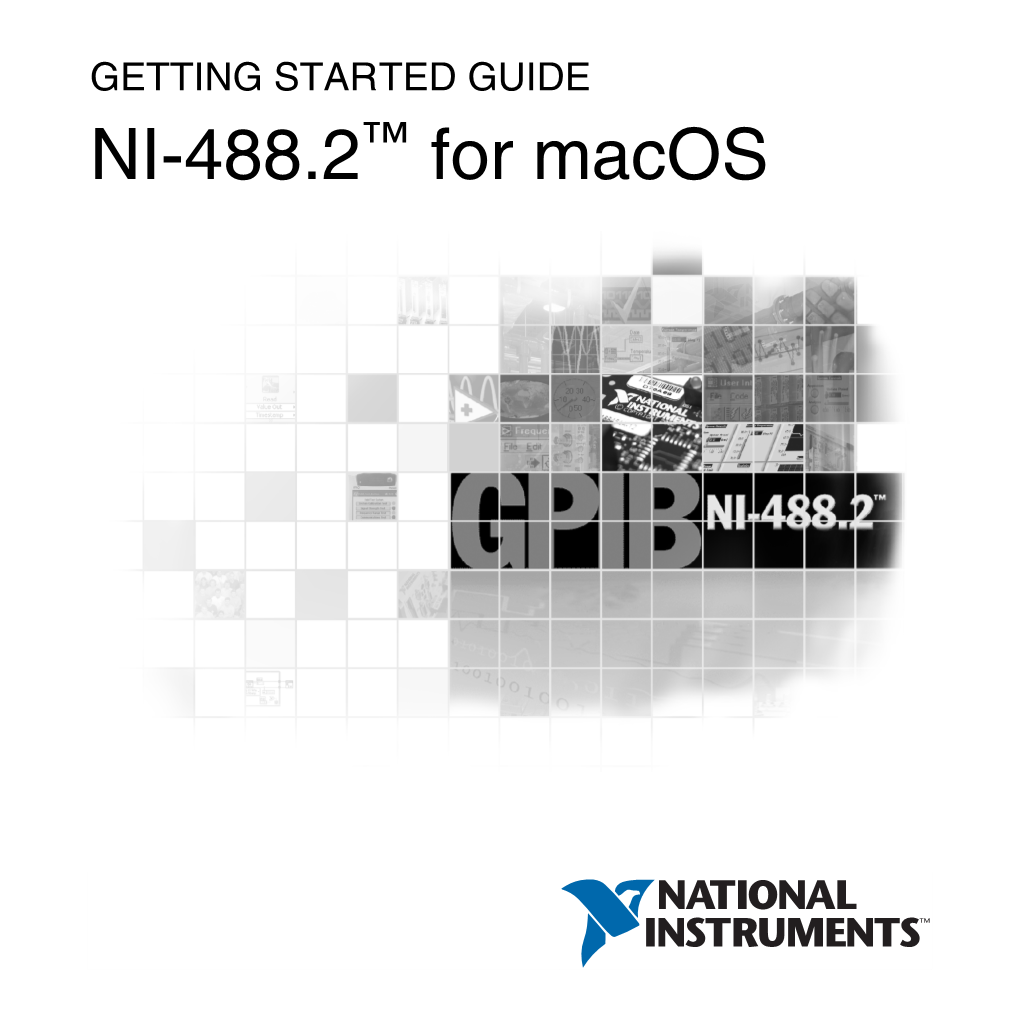 NI-488.2 for Macos Getting Started Guide