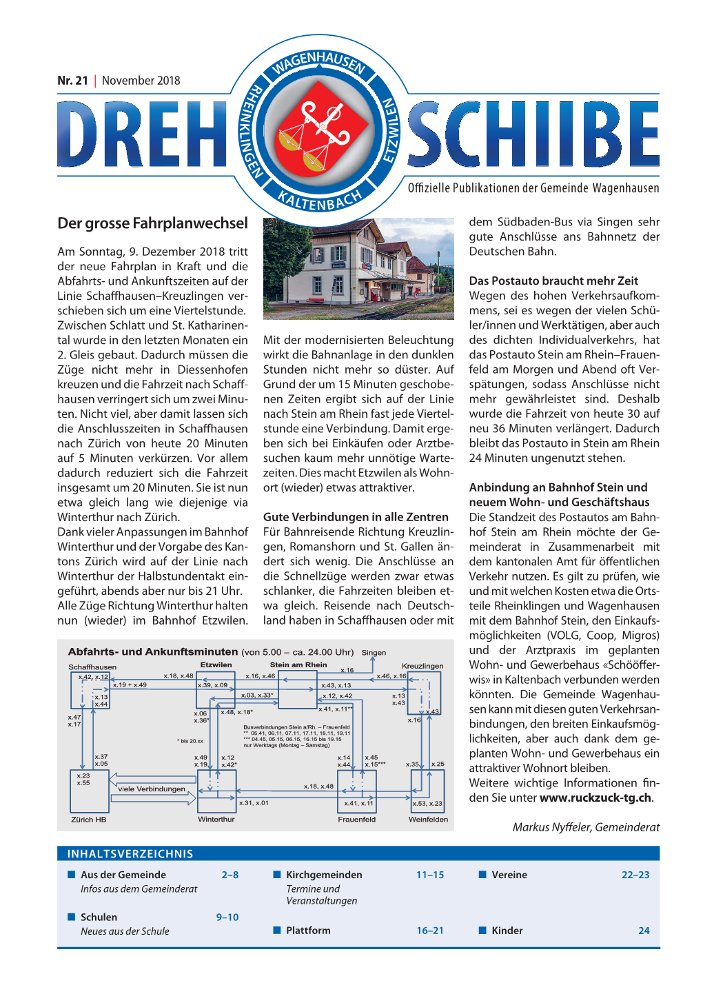 Der Grosse Fahrplanwechsel Dem Südbaden-Bus Via Singen Sehr Gute Anschlüsse Ans Bahnnetz Der Am Sonntag, 9