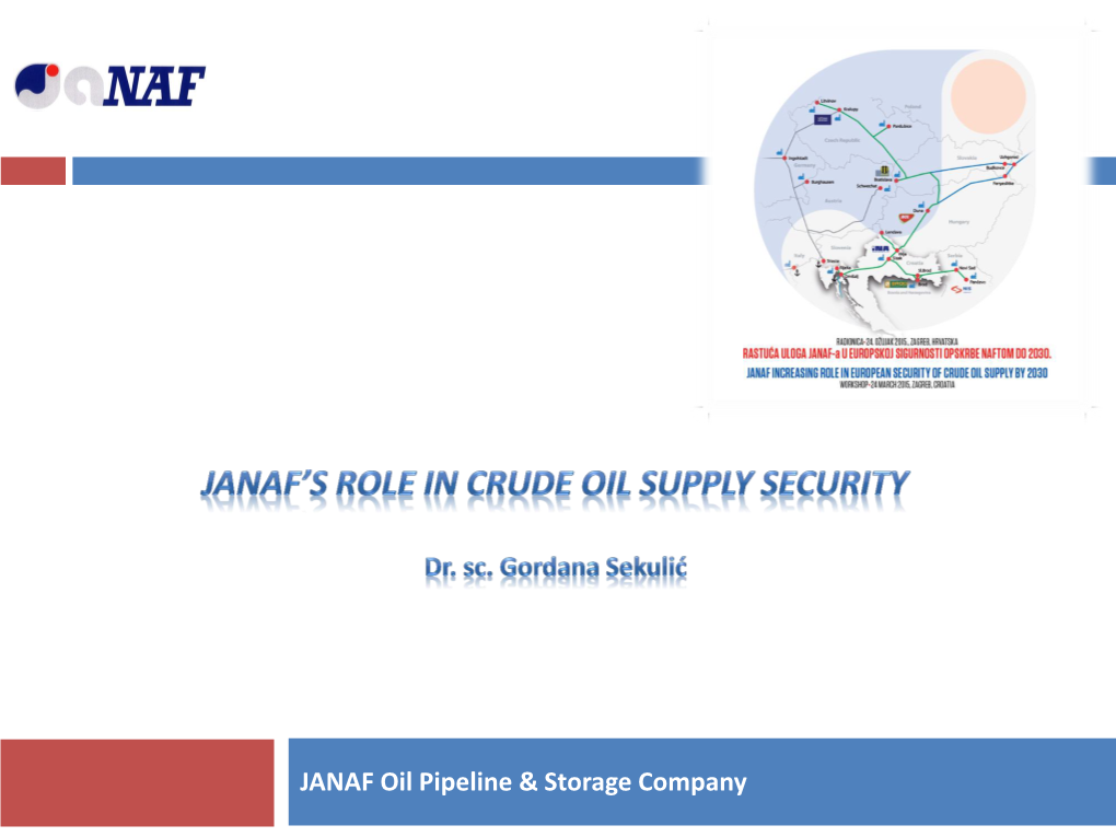 JANAF Oil Pipeline & Storage Company