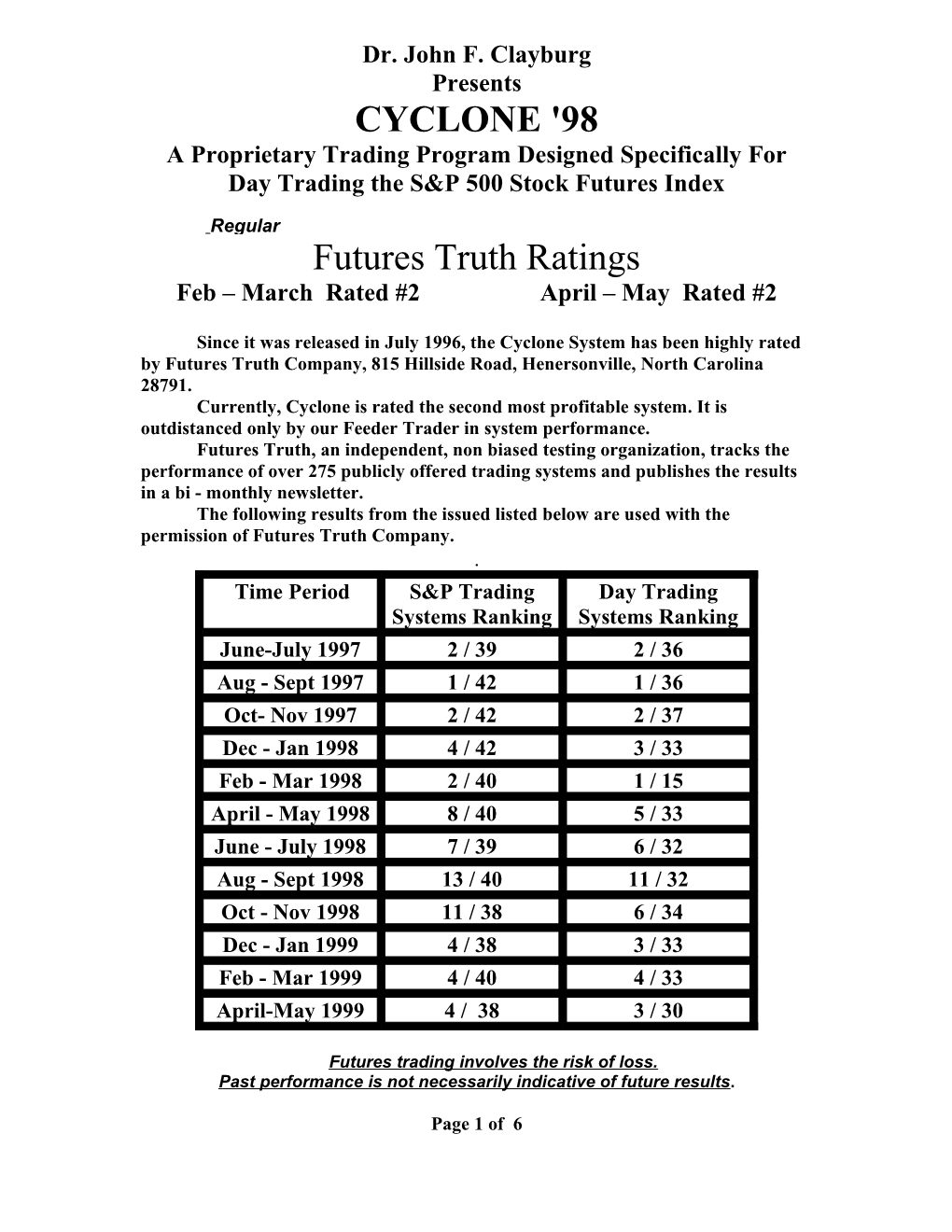 A Proprietary Trading Program Designed Specifically For