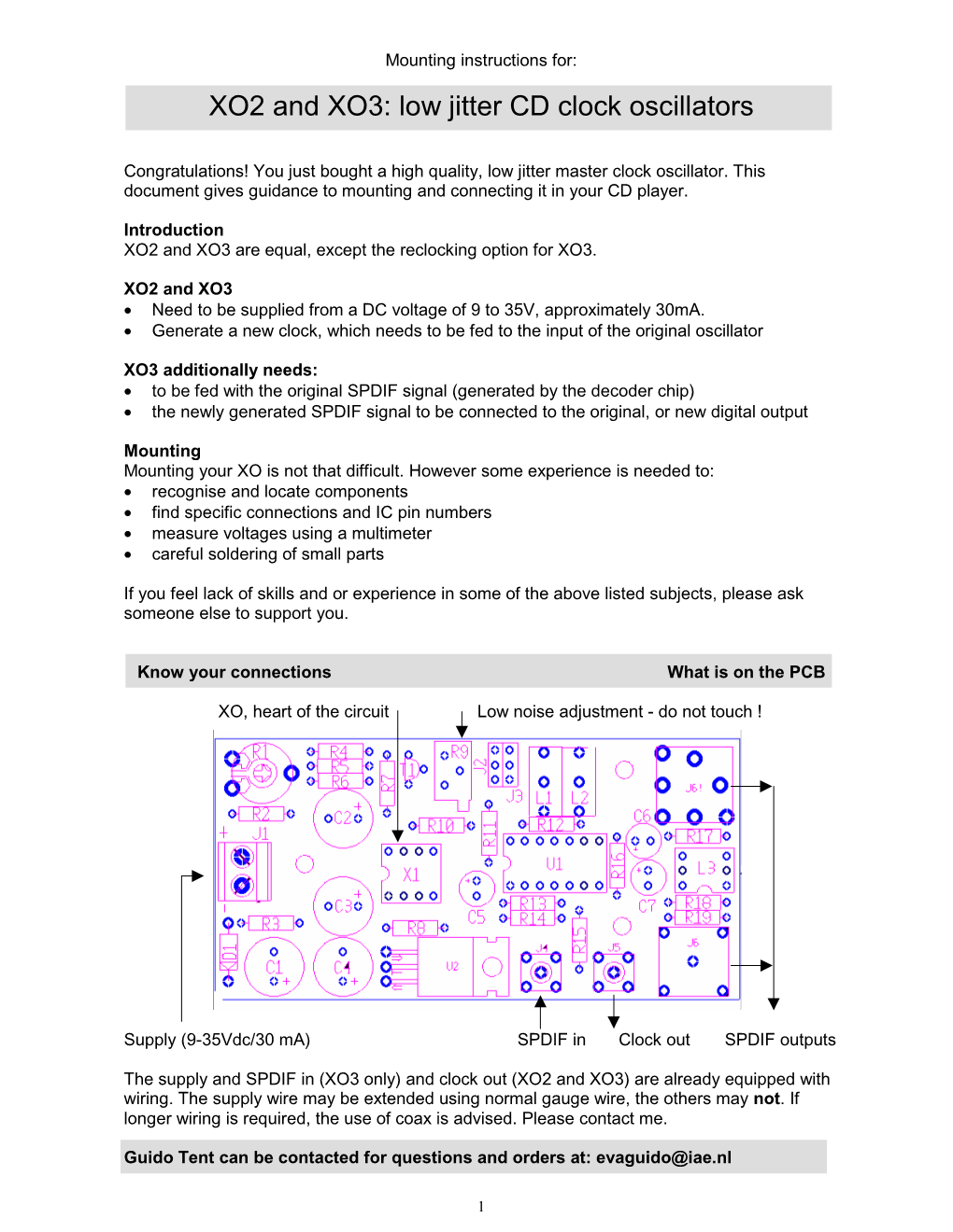 XO2 and XO3: Low Jitter CD Clock Oscillators